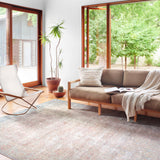 Loloi Wynter Red / Teal Rug RUGS - synthetic Loloi
