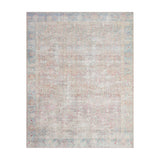 Loloi Wynter Red / Teal Rug RUGS - synthetic Loloi 18" x 18"