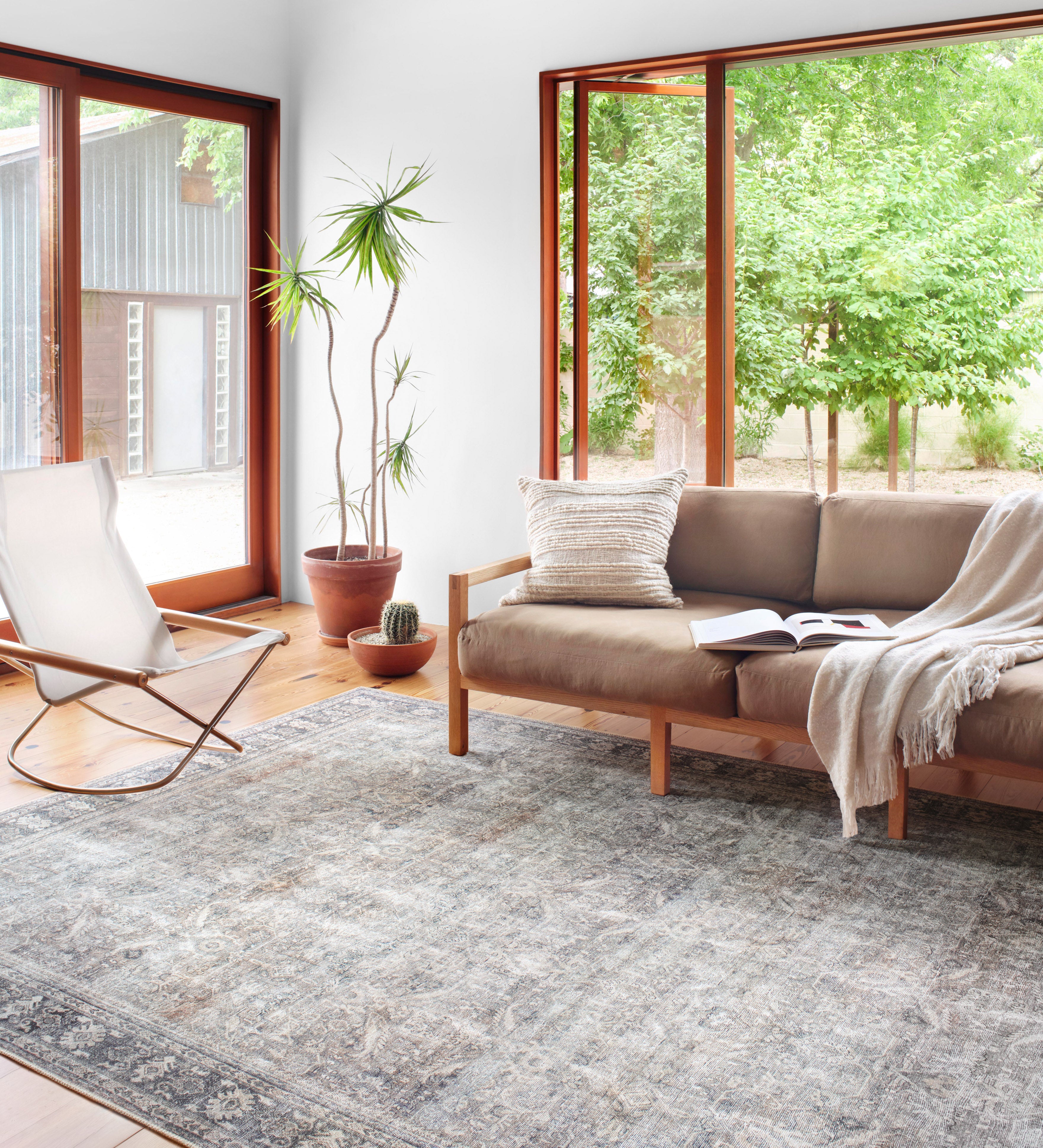Loloi Wynter Grey / Charcoal Rug 0-patterned Loloi