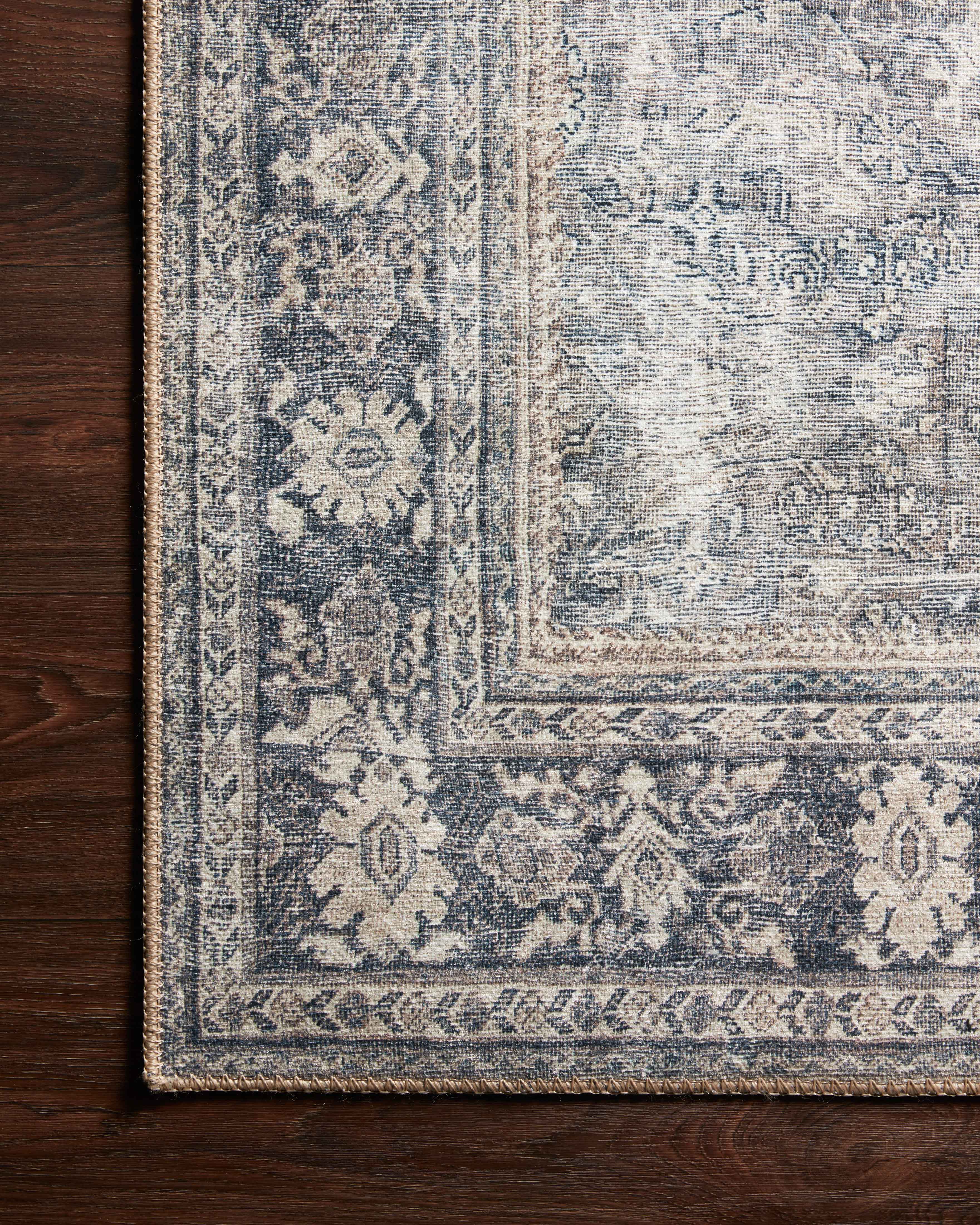 Loloi Wynter Grey / Charcoal Rug 0-patterned Loloi