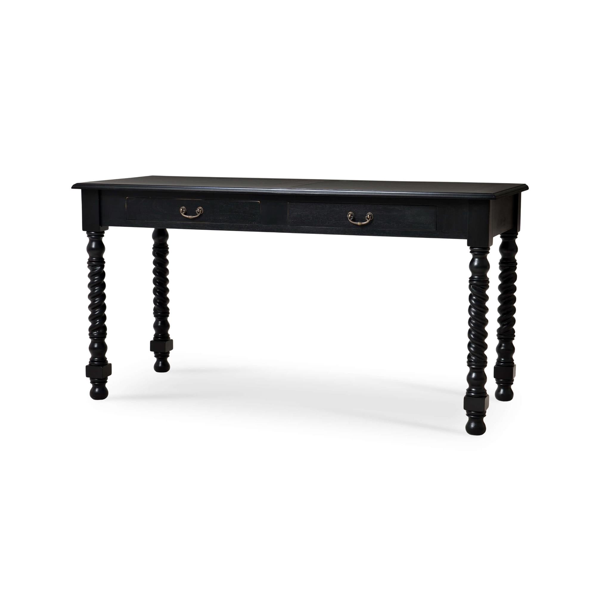 Bramwell Console Desk FURNITURE - desk Bramble Batavia Black