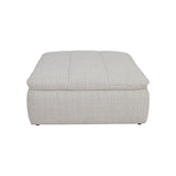 Linnea Ottoman Furniture - Ottomans Moe's Furniture Beige