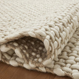 Amber Lewis x Loloi Yellowstone Natural / Ivory Rug RUGS - wool Loloi