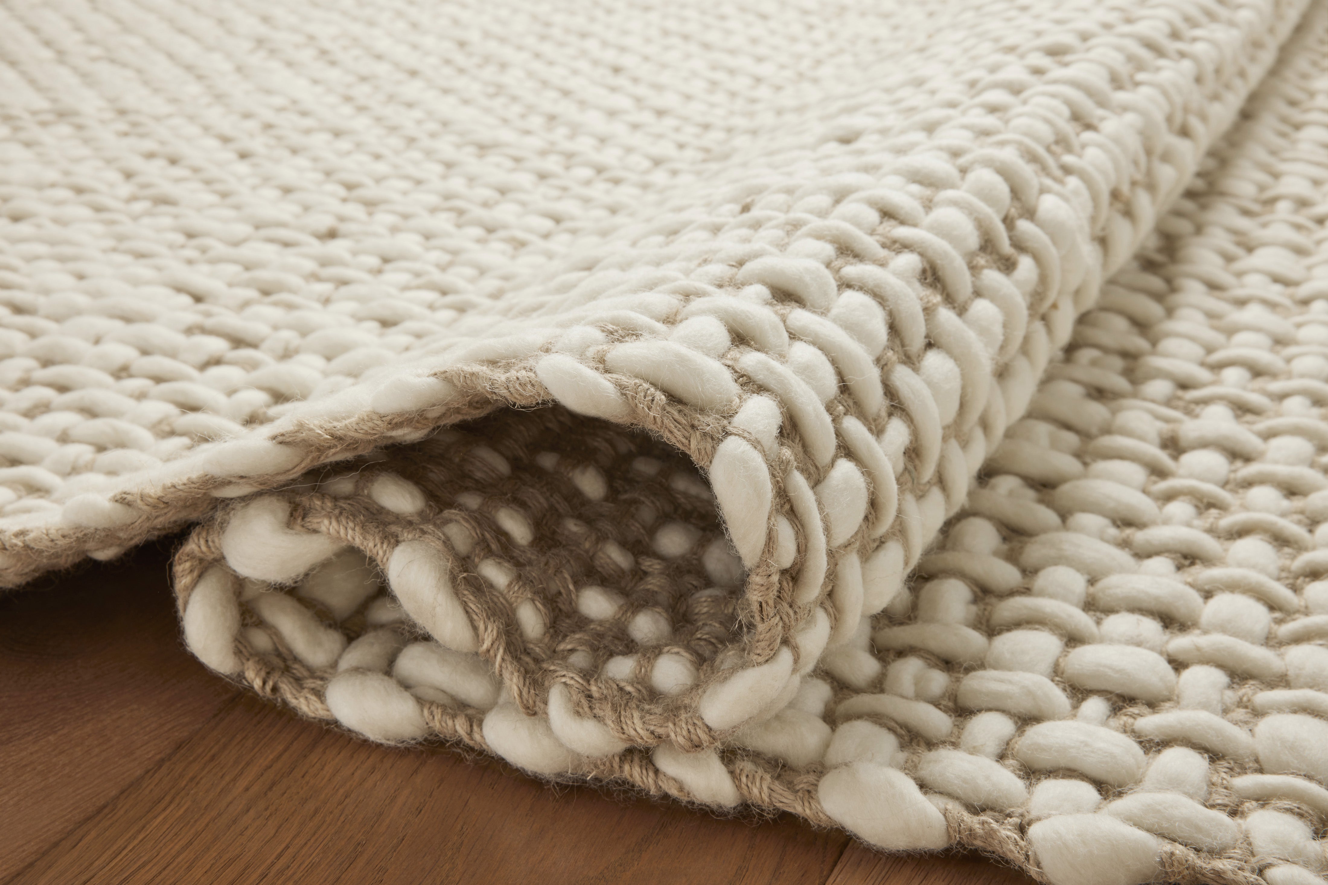 Amber Lewis x Loloi Yellowstone Natural / Ivory Rug RUGS - wool Loloi