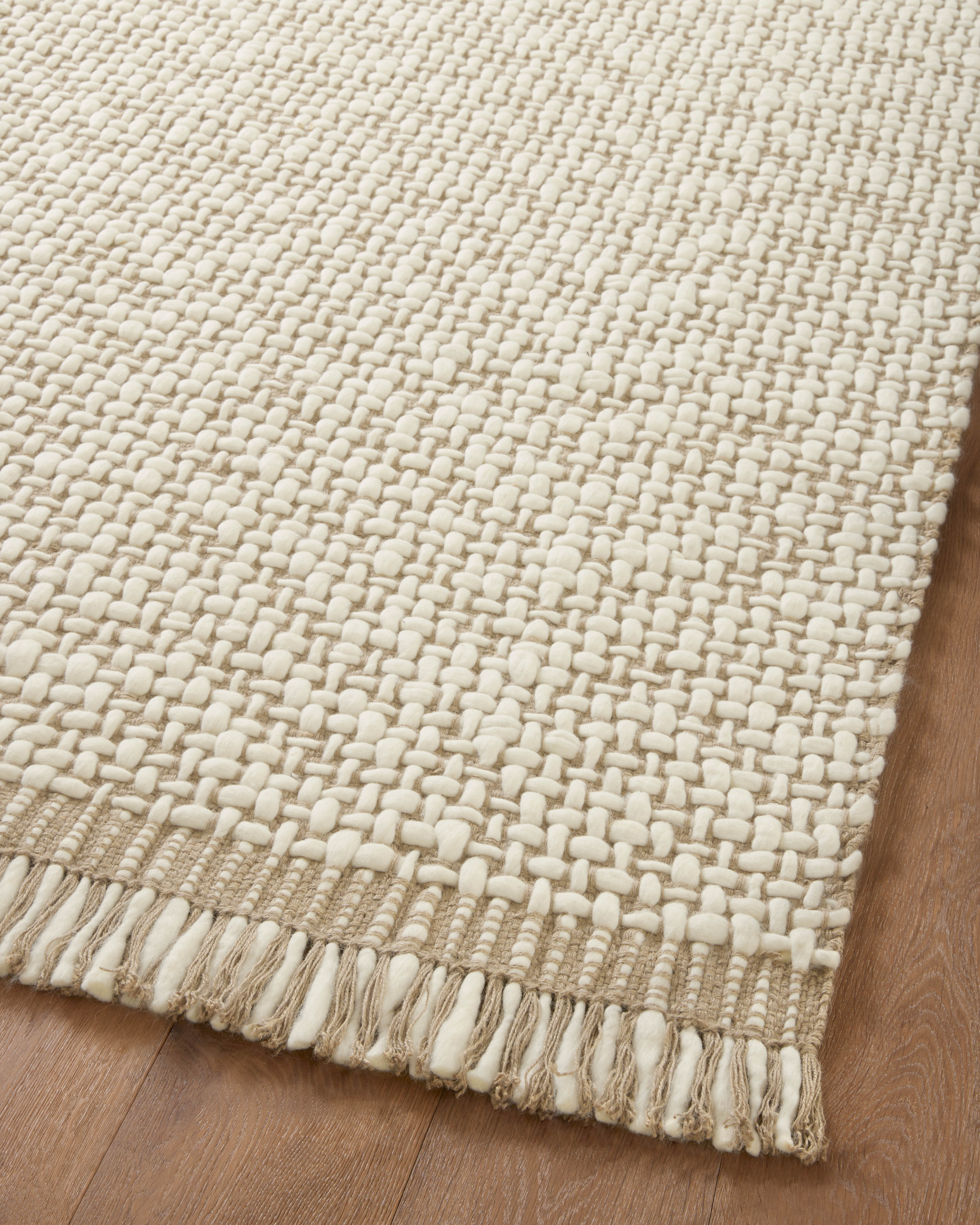 Amber Lewis x Loloi Yellowstone Natural / Ivory Rug RUGS - wool Loloi