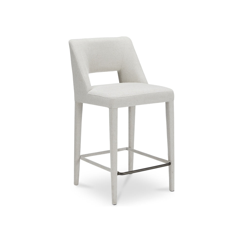 Jetty Counter Stool Furniture - Counter Stools Moe's Furniture Beige