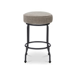 Keva Swivel Counter Stool Furniture - Counter Stools Moe's Furniture Brown