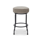 Keva Swivel Counter Stool Furniture - Counter Stools Moe's Furniture Brown