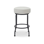 Keva Swivel Counter Stool Furniture - Counter Stools Moe's Furniture Beige