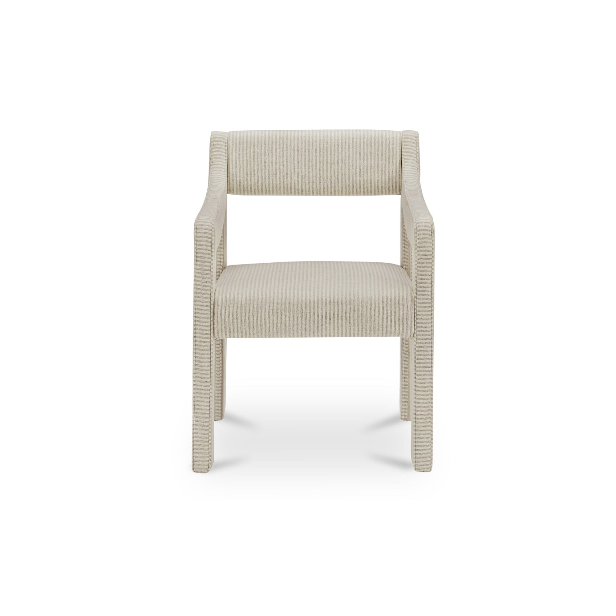 FLOOR MODEL - Elsie Dining Chair - Stripe FURNITURE - floor model Moe's Furniture