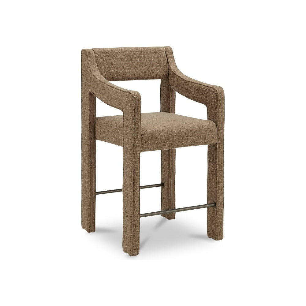 Elsie Counter Stool FURNITURE - counter stools Moe's Furniture Ochre