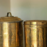 Antique Brass Canister