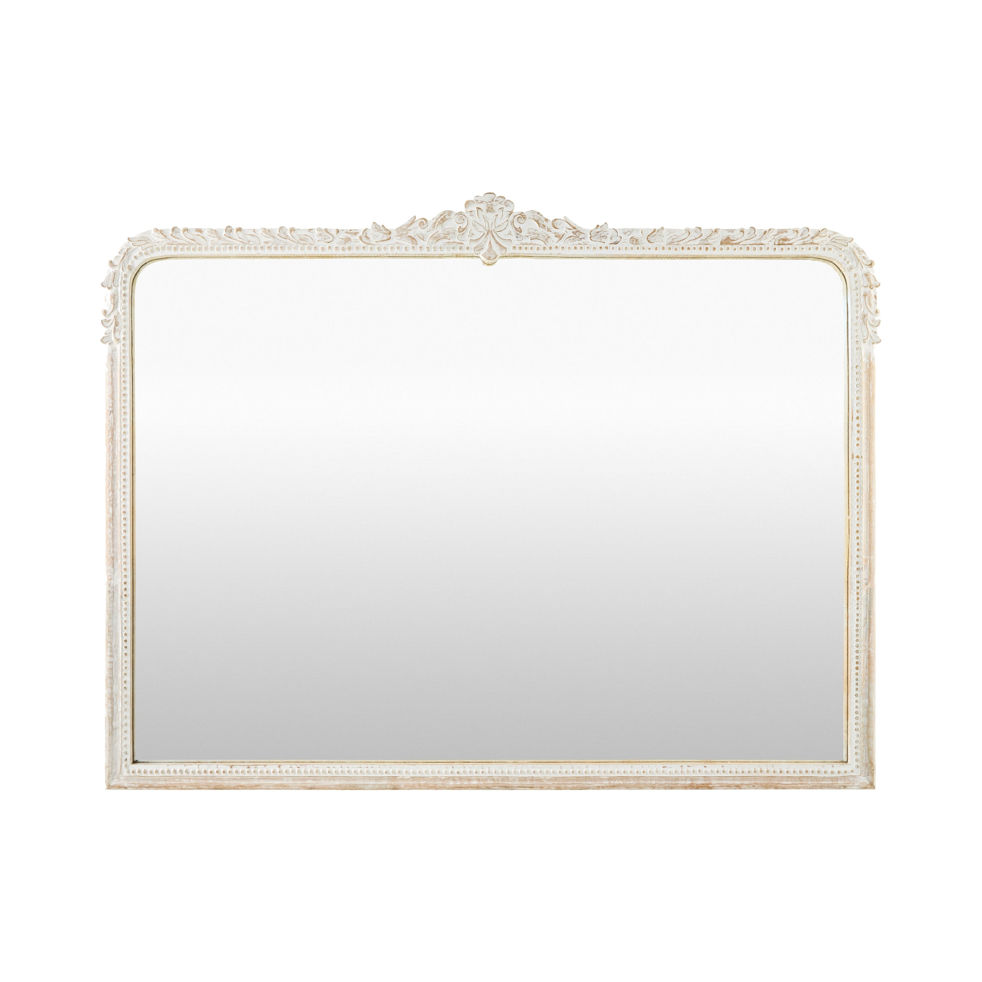 Azaria Mantel Mirror MIRROR - Mantel Mirror Surya White