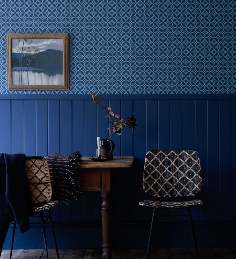 Farrow & Ball Achard Wallpaper WALLPAPER - Farrow & Ball Farrow & Ball
