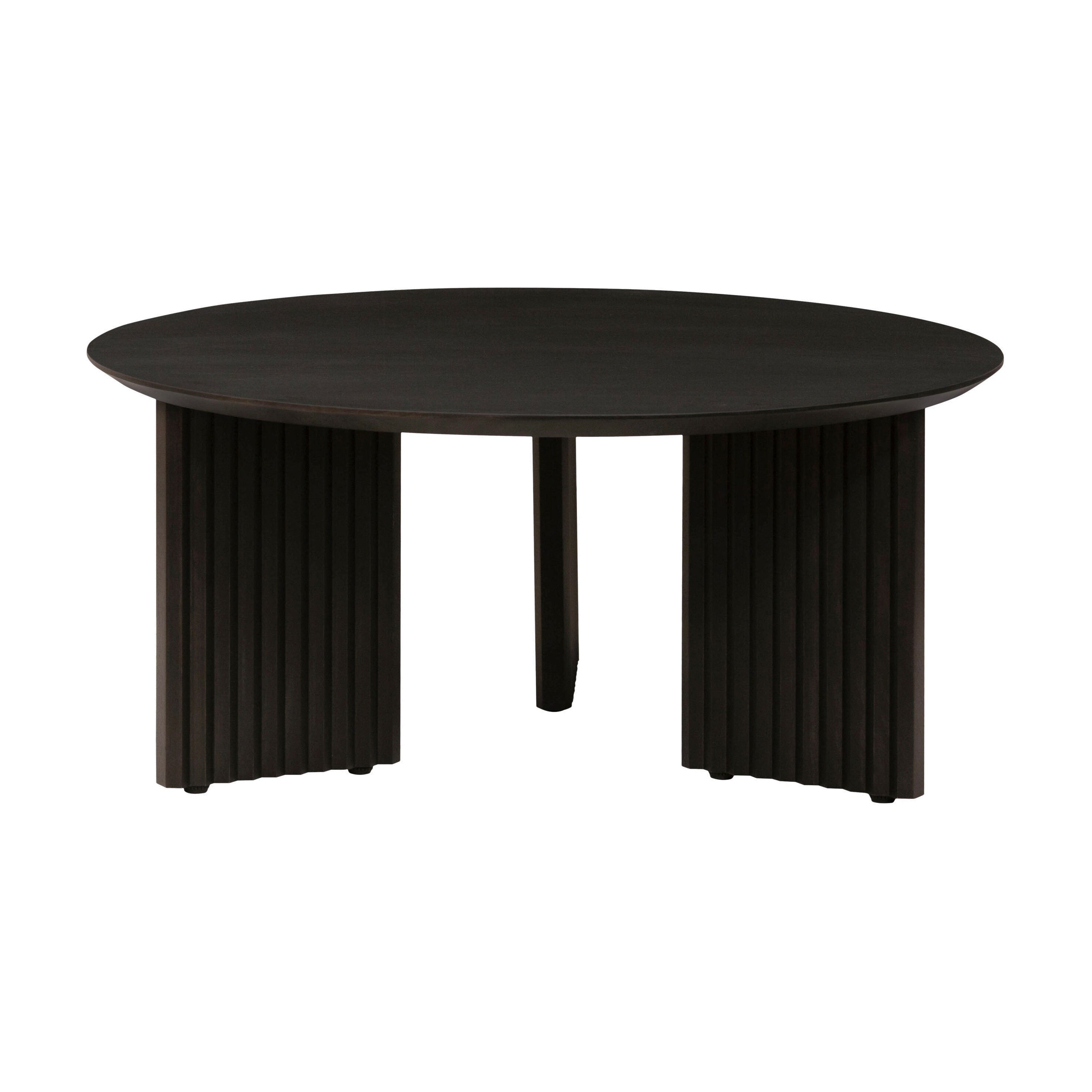 Agnes Coffee Table FURNITURE - coffee table Surya Black