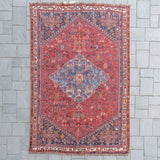 5'6" x 8'3" Vintage Qashqai Rug