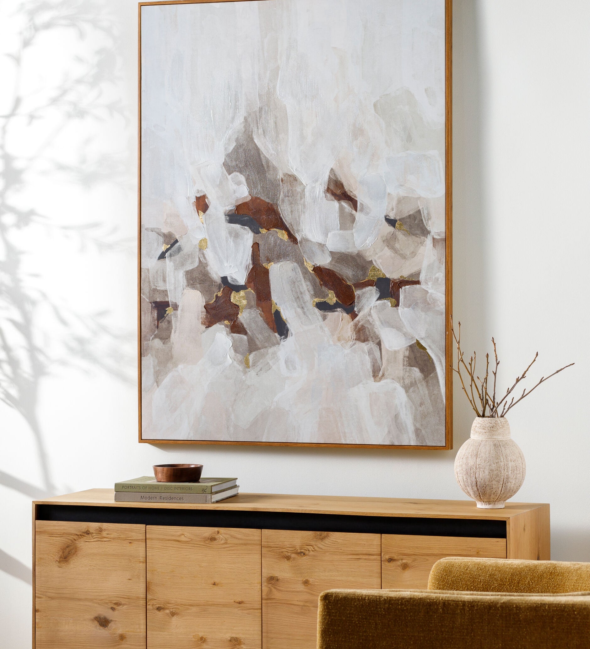 "Kalaari" Framed Canvas ART - Framed Art Surya