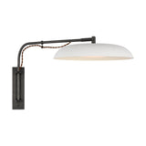 Cyrus Medium Articulating Wall Light Visual Comfort - Signature Bronze and White