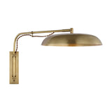 Cyrus Medium Articulating Wall Light Visual Comfort - Signature Hand-Rubbed Antique Brass