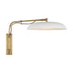 Hand-Rubbed Antique Brass and White