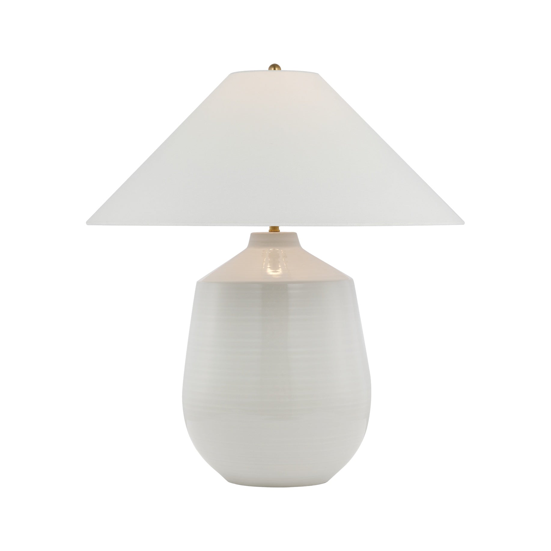 Lillis Large Table Lamp LIGHTING - table lamp Visual Comfort - Signature Ivory