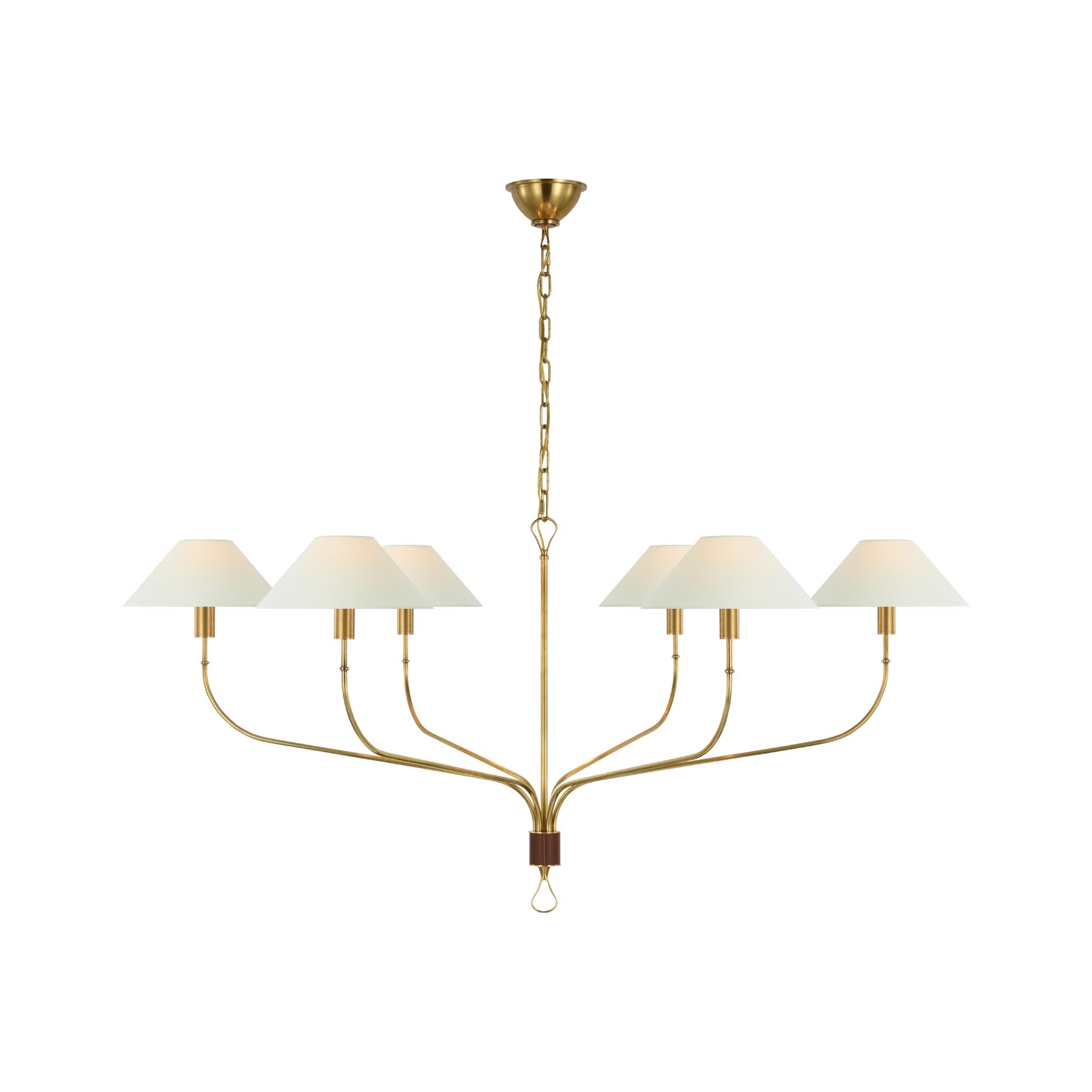 STORE FIXTURE - Griffin Extra Large Tail Chandelier LIGHTING - store fixture Visual Comfort