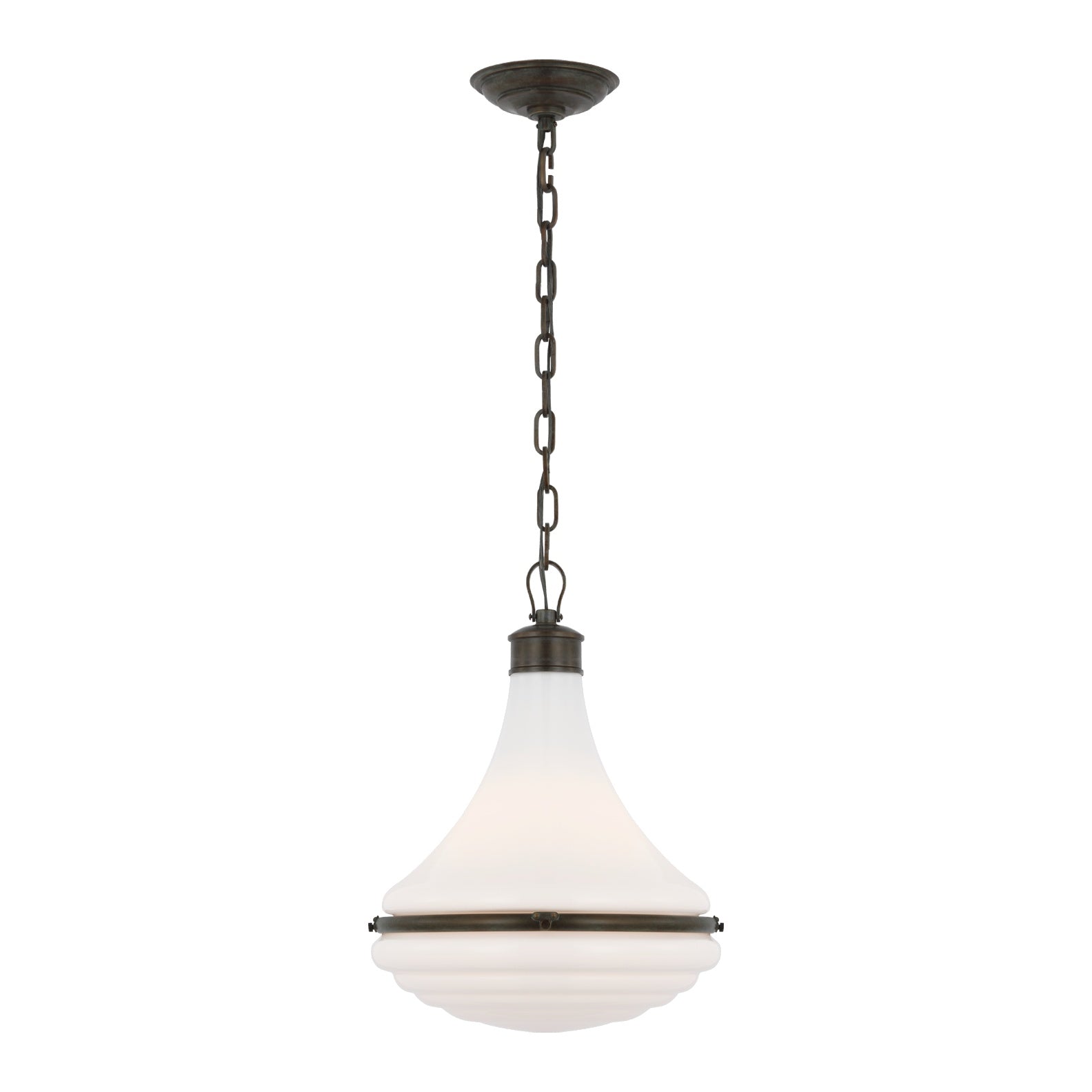 Wesley 15" Pendant LIGHTING - pendant Visual Comfort - Signature Bronze