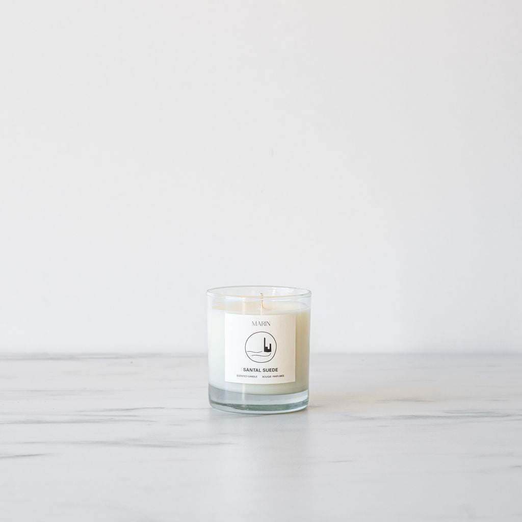 Santal Suede Candle by Marin - Rug & Weave