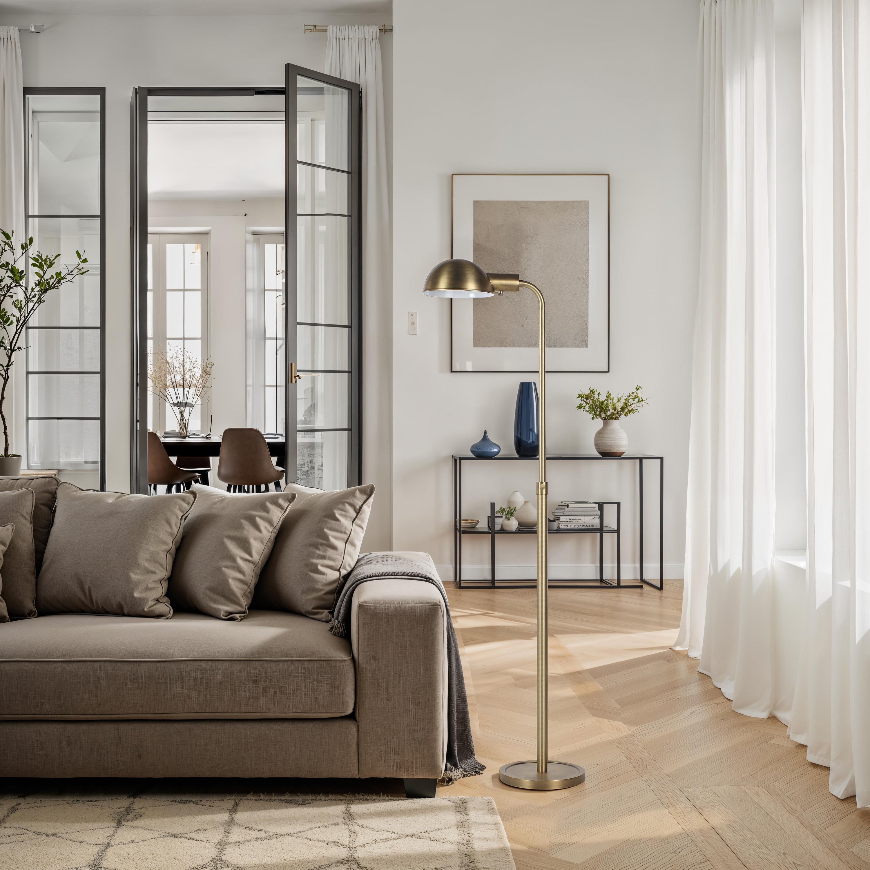 IN STORE - Caro Floor Lamp LIGHTING - in store Renwil