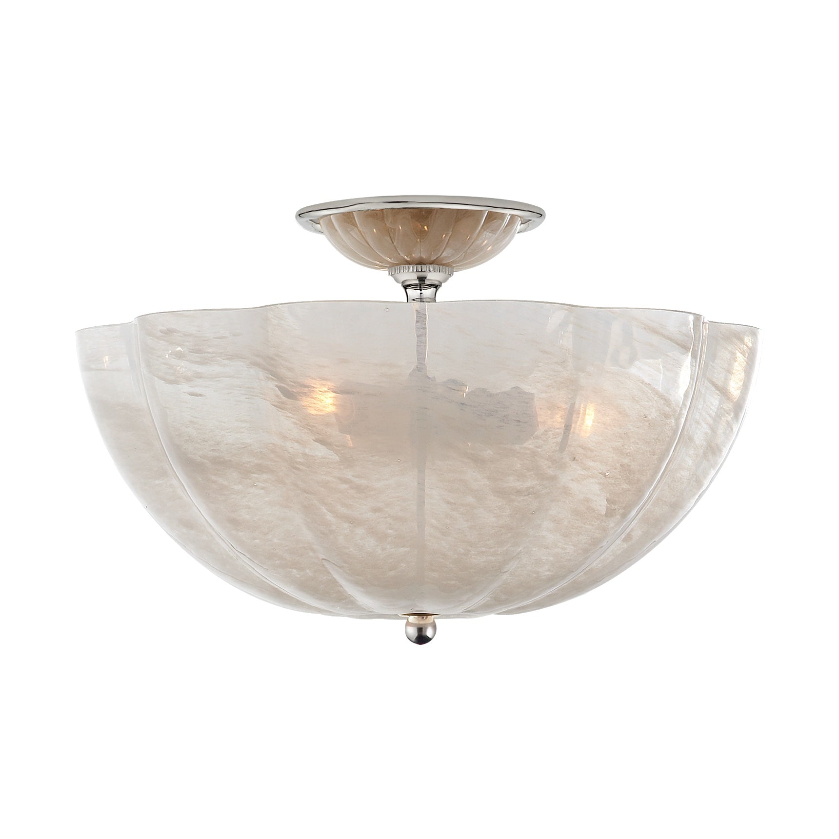Rosehill Semi-Flush Visual Comfort - Signature Polished Nickel