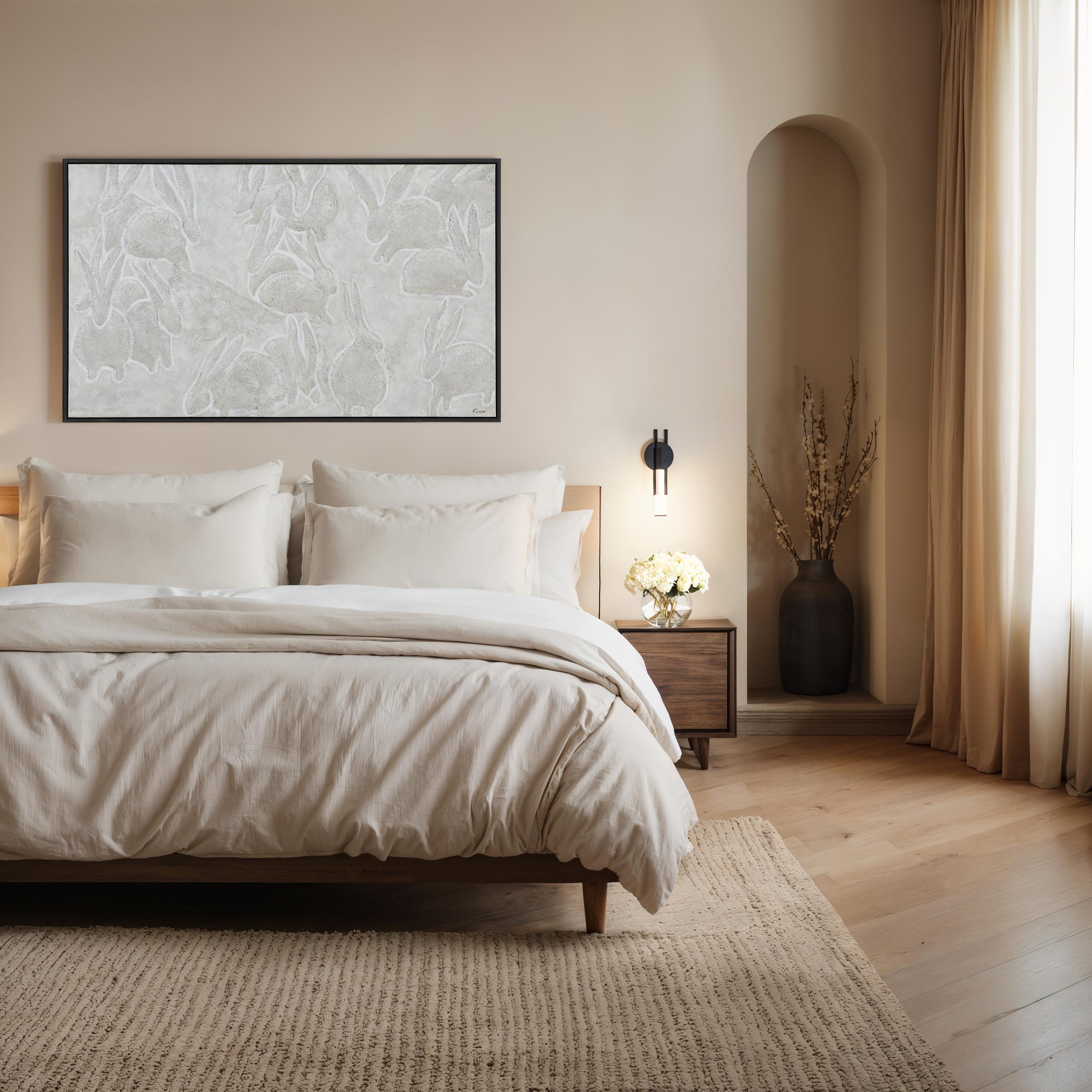 Lacy Canvas Art – view 2