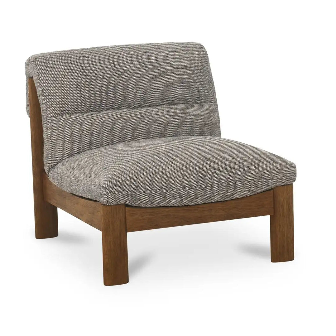 Paxton Accent Chair FURNITURE - accent chair Moe's Furniture Heathered Black