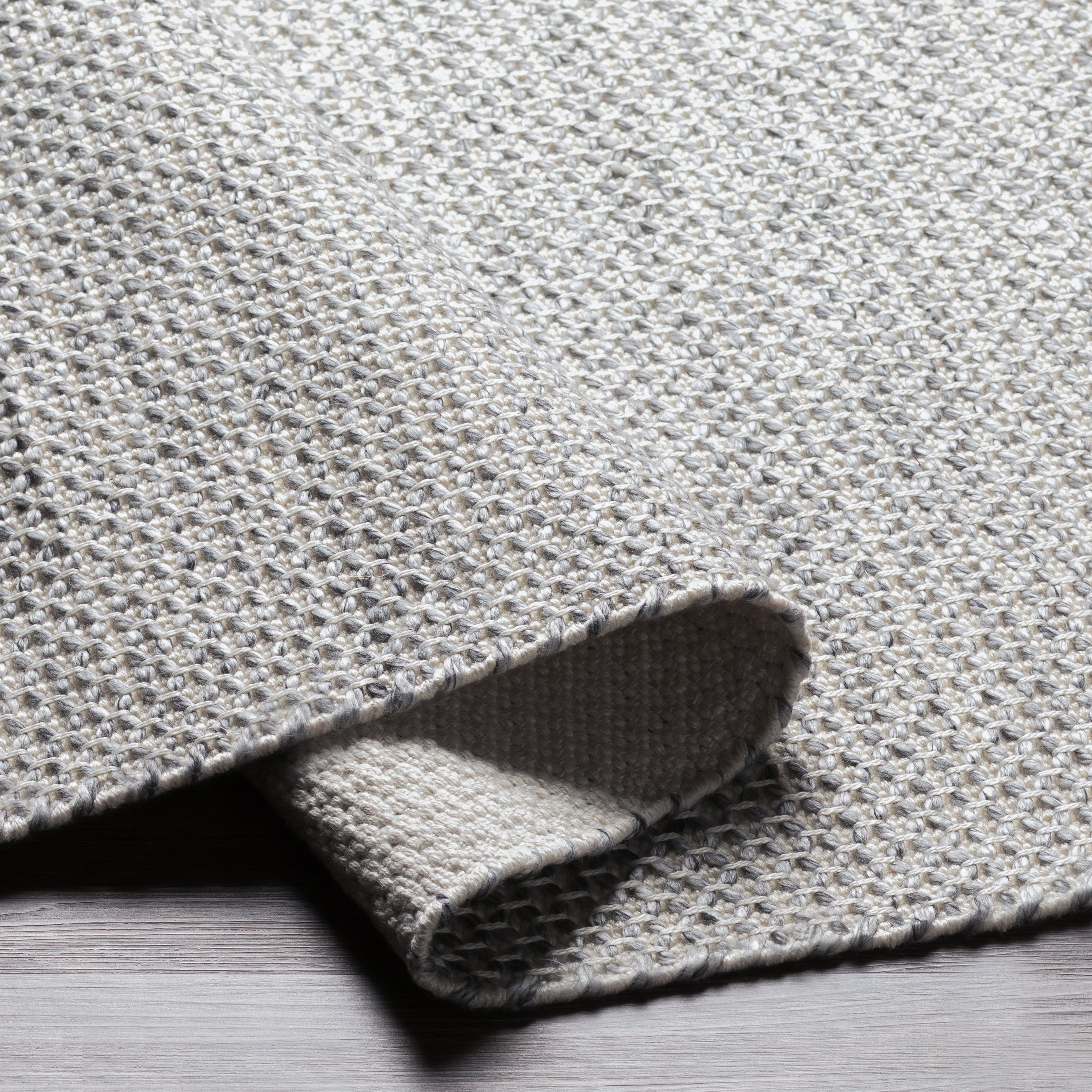 Aurelia Solid Slate Rug RUGS - synthetic Surya