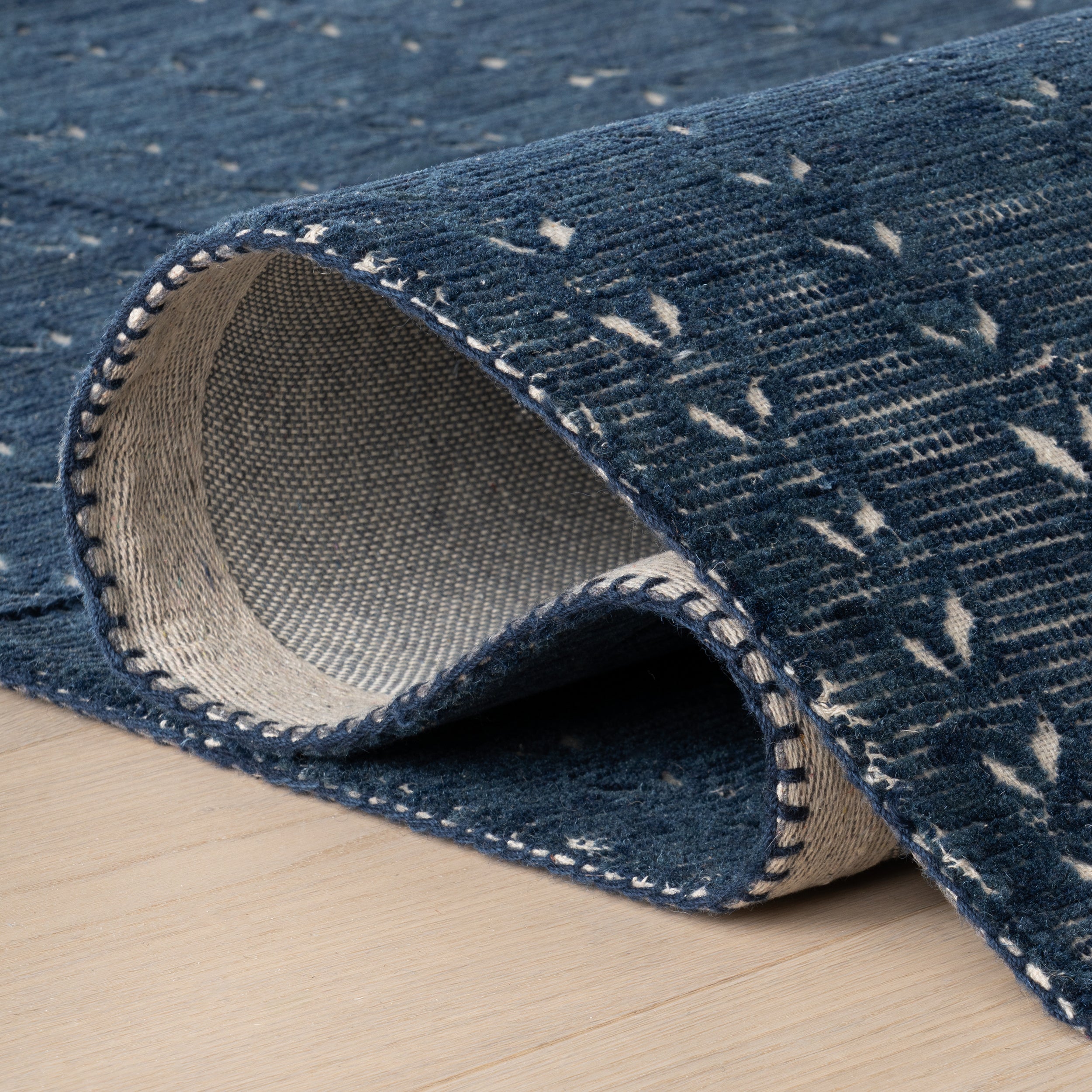 Vox Chevron Handmade Wool Rug RUGS - wool Dash & Albert
