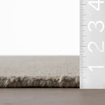 Nate Berkus Hollis Solid Wool Cozy Area Rug RUGS - wool Dash & Albert