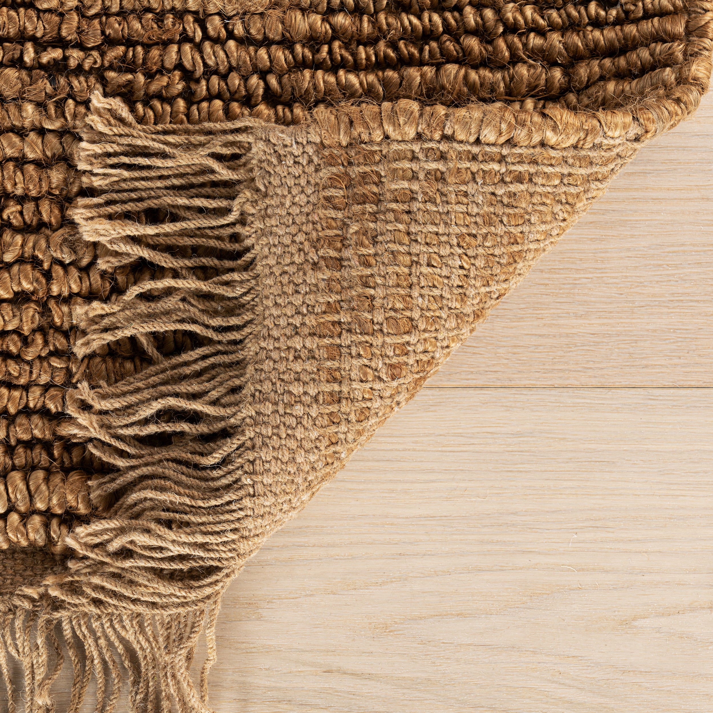 Varnu Textured Handmade Jute Rug RUGS - jute Dash & Albert