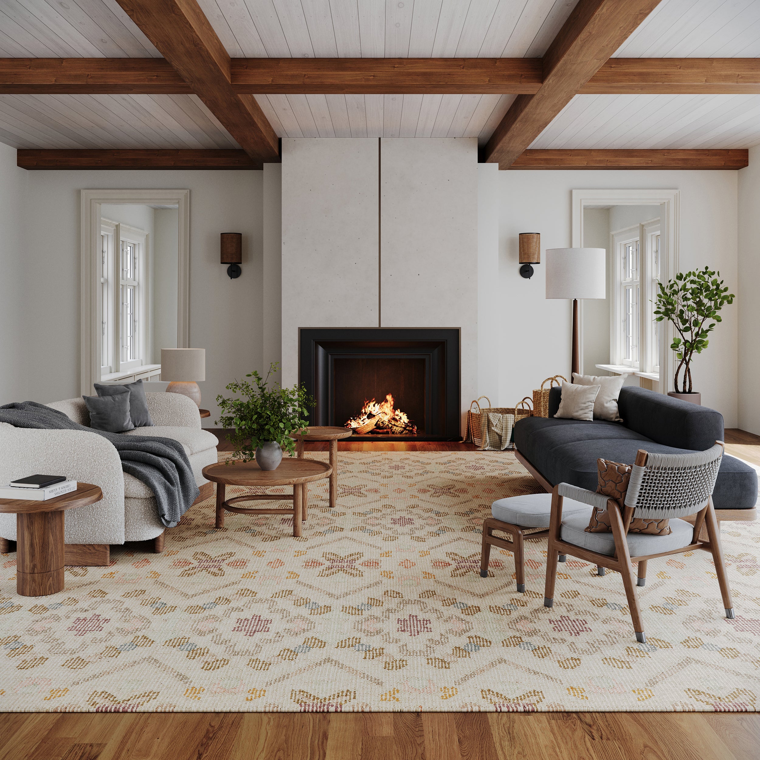 Vittoria Cotton Rug RUGS - cotton Dash & Albert