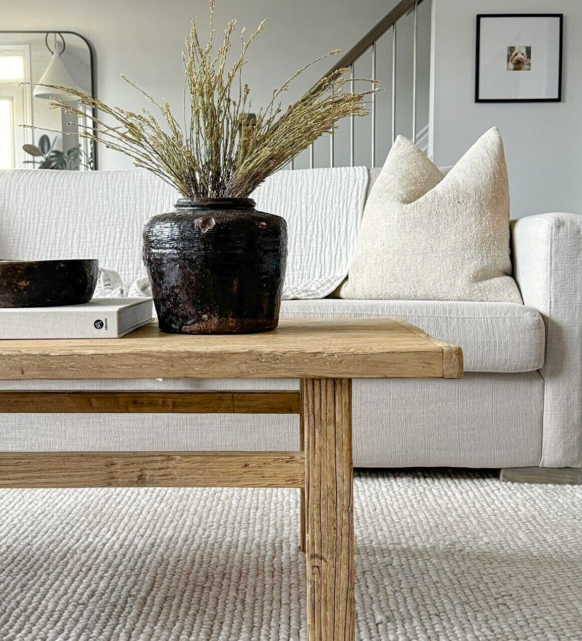 Drew Reclaimed Wood Coffee Table 4 - a - FURNITURE - coffee table - rectangle Hauer Market