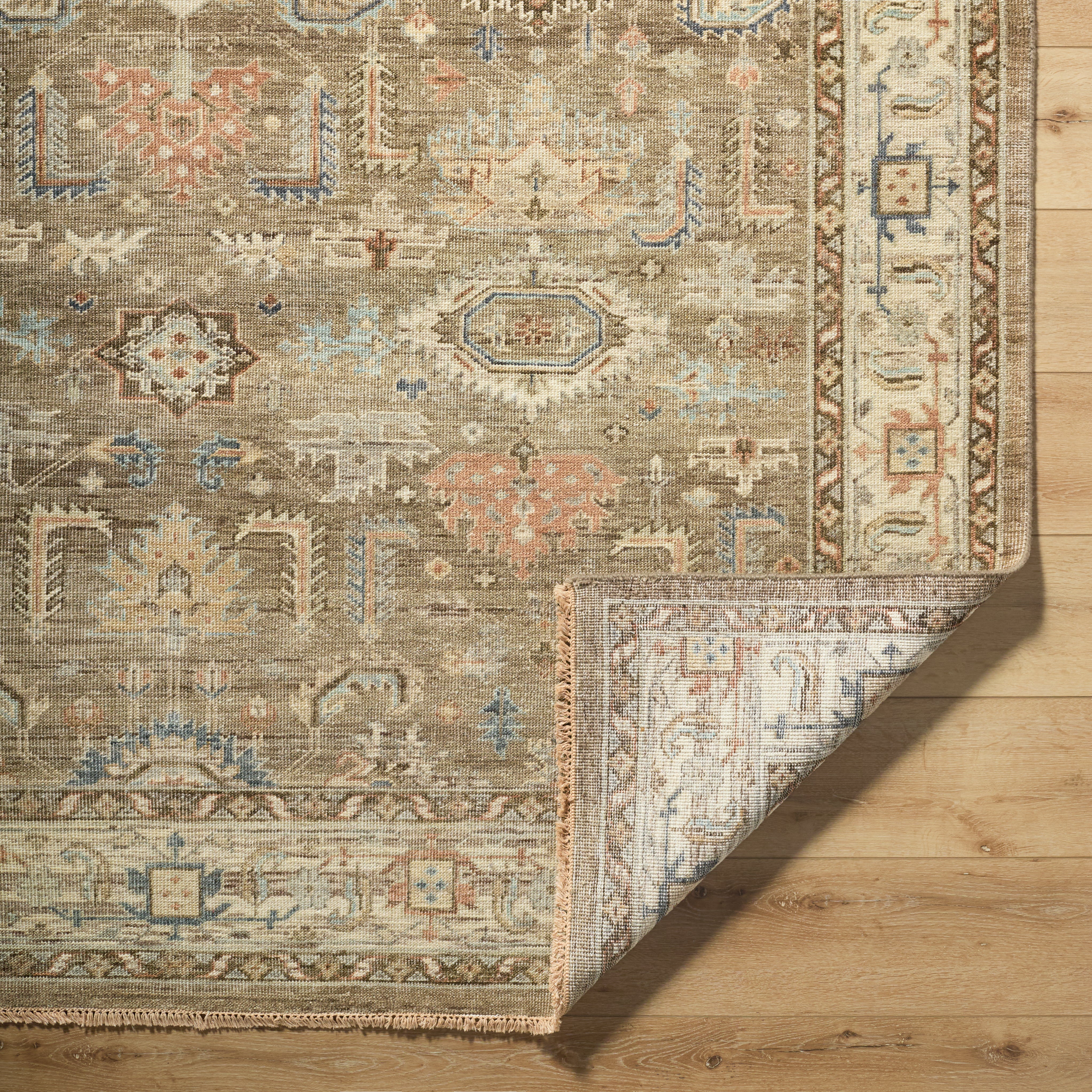 Bijar Bark / Multi Rug RUGS - wool Surya