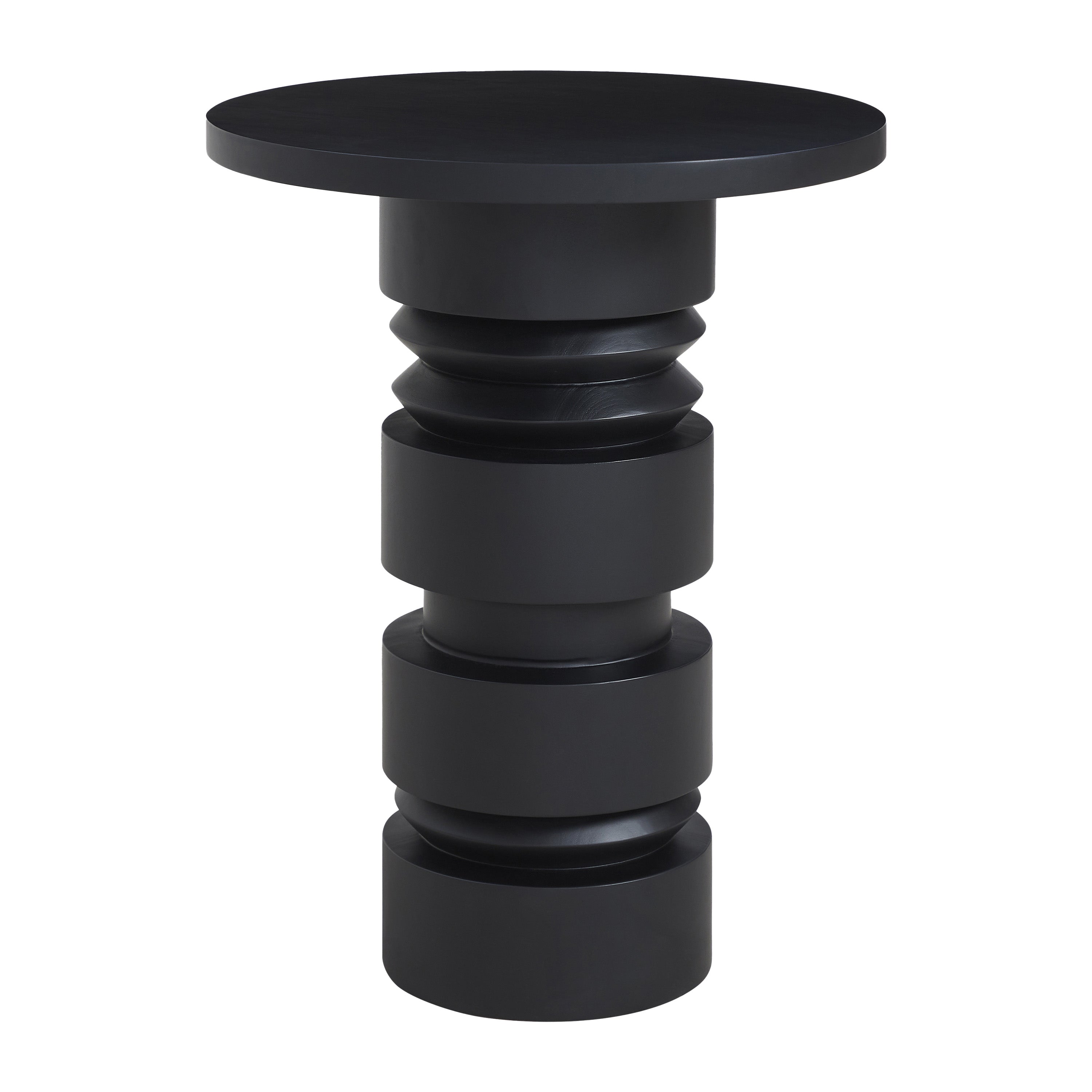 Talbot Mango Wood Side Table FURNITURE - side table Renwil