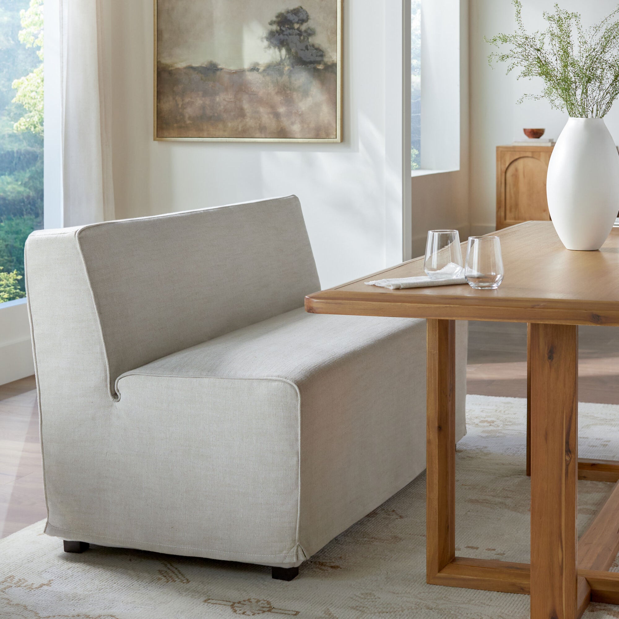 Bonner Bench FURNITURE - bench Surya
