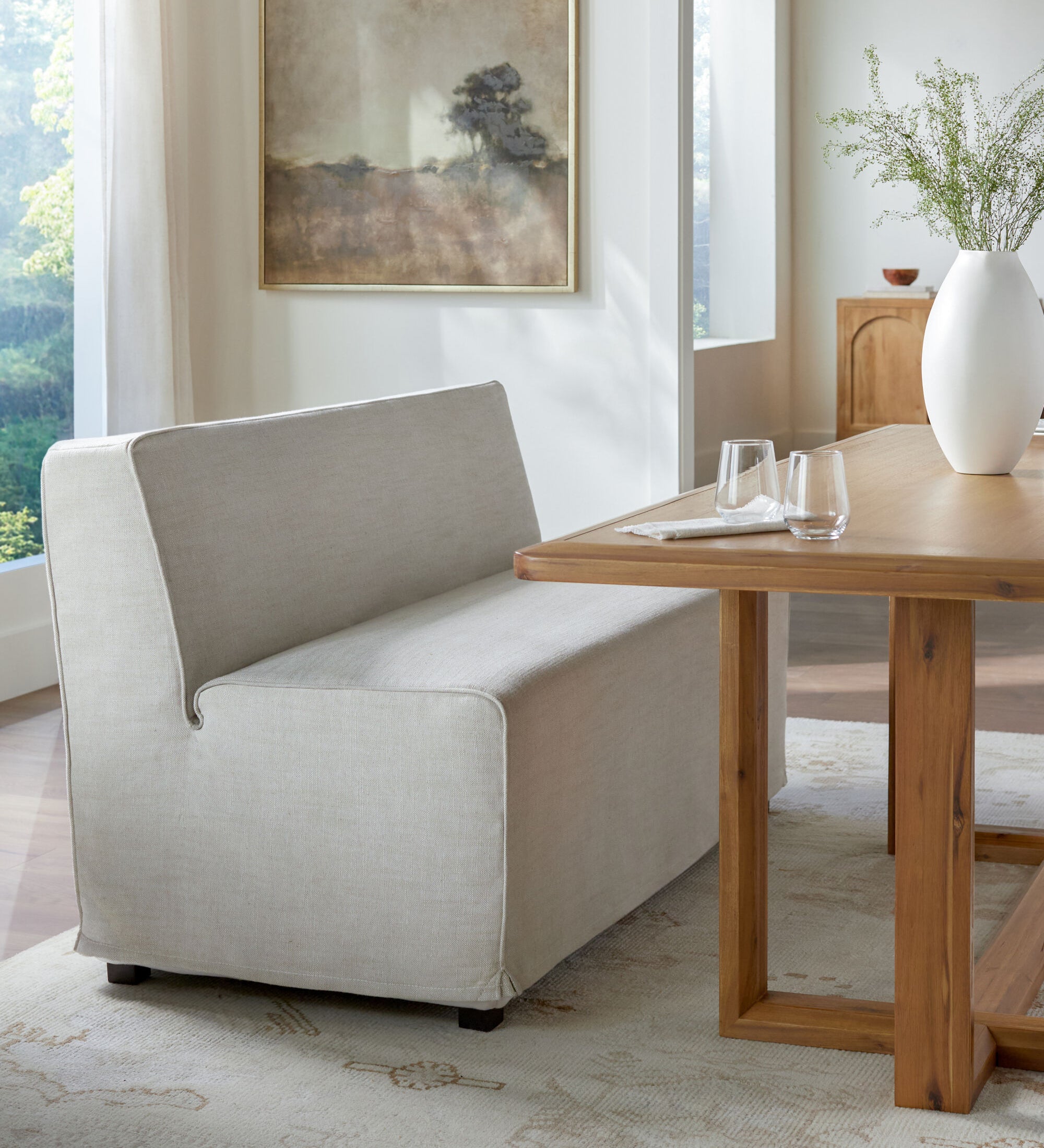 Bonner Bench FURNITURE - bench Surya