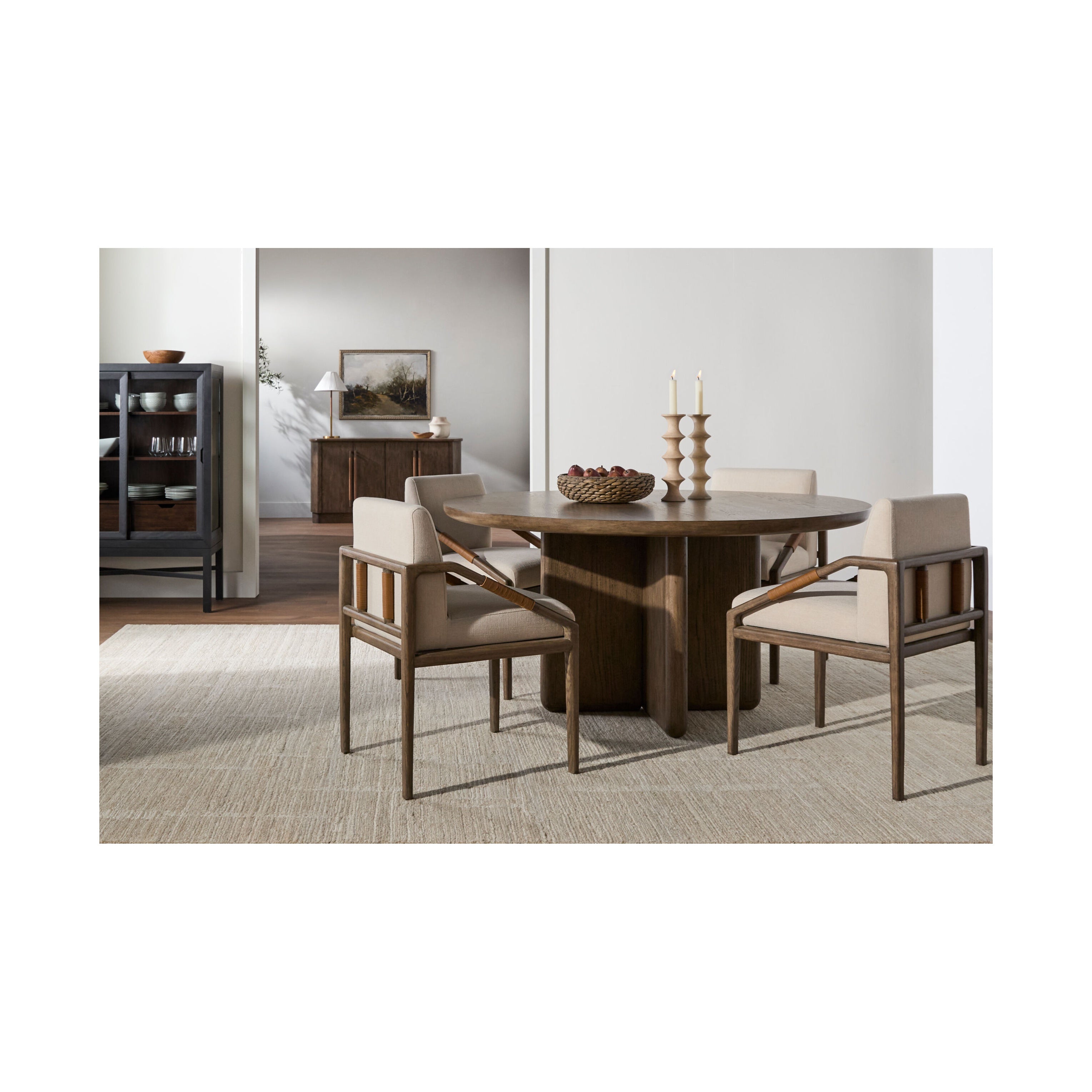 Atra Dining Table FURNITURE - dining table Surya