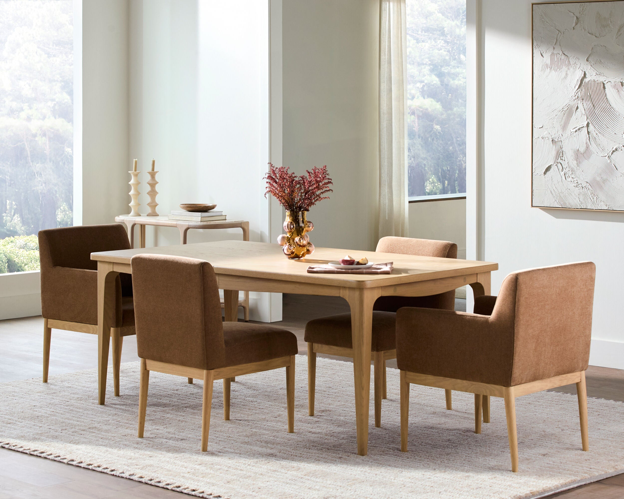 Morin Dining Armchair FURNITURE - dining chair Surya