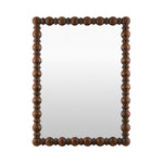 Brogan Accent Mirror MIRROR - Accent Mirror Surya Dark Brown 24" x 36"