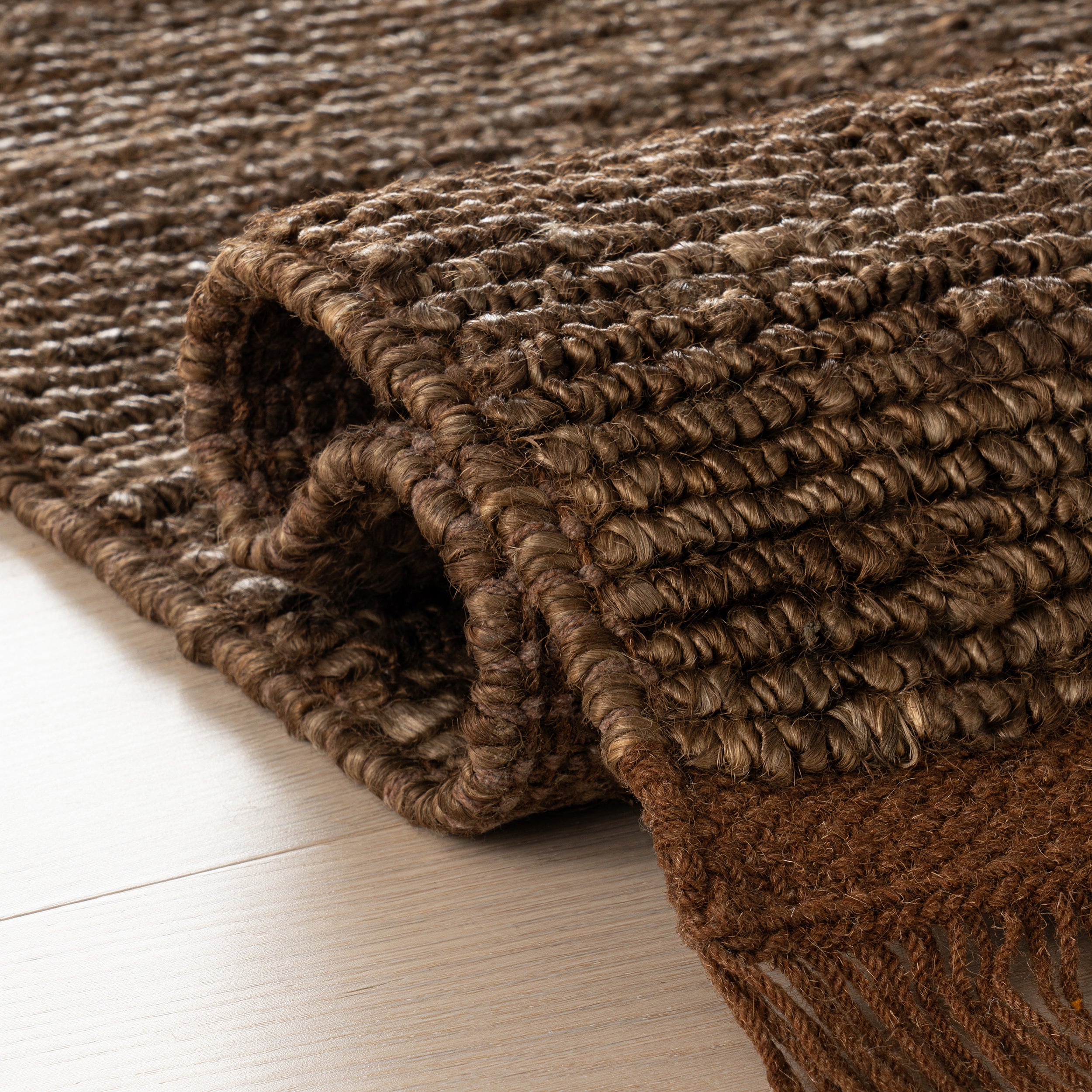 Varnu Textured Handmade Jute Rug RUGS - jute Dash & Albert