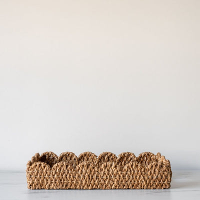 Scalloped Bankuan Trays - Rug & Weave