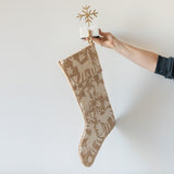 Marble Snowflake Stocking Holder - Rug & Weave