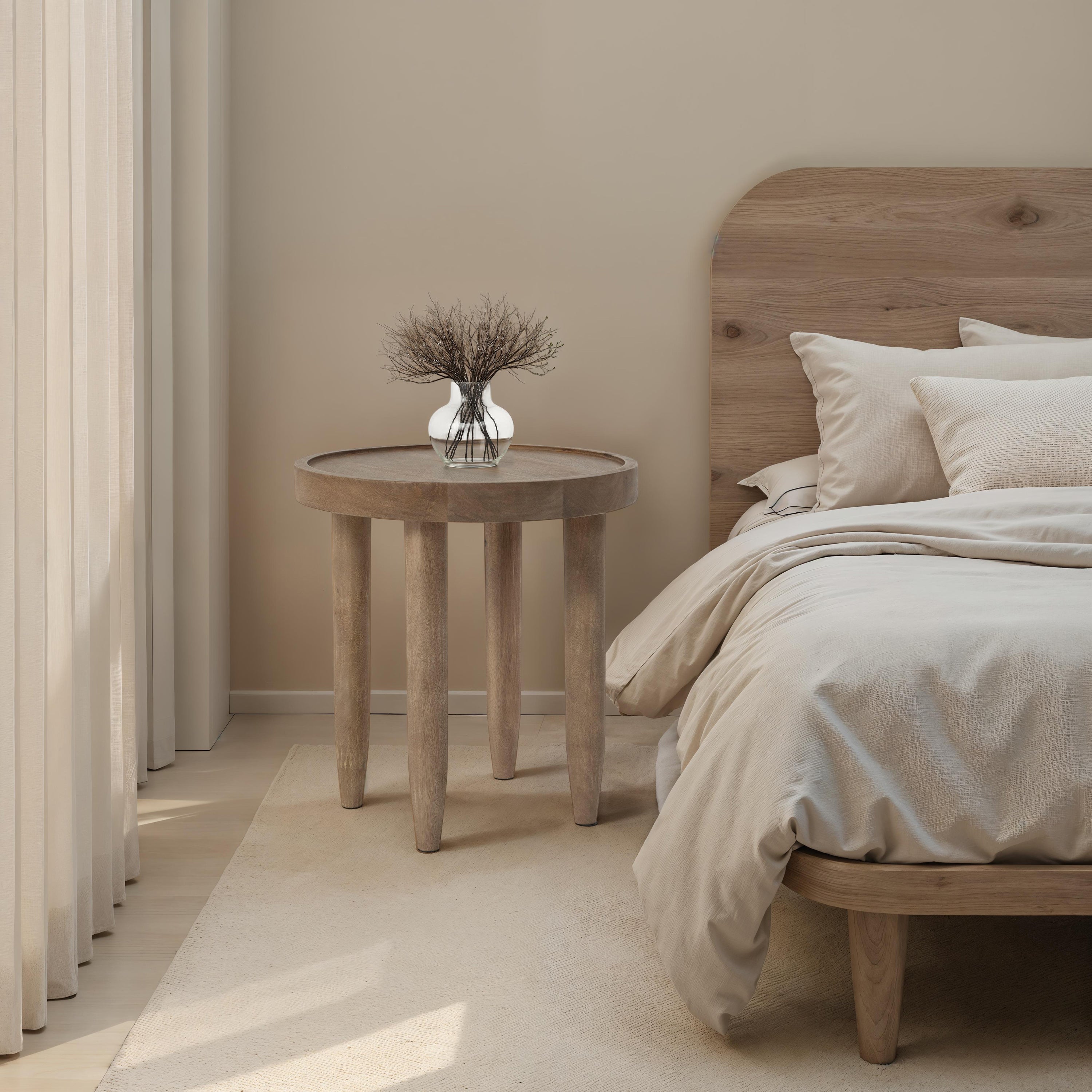 Cicara Side Table FURNITURE - side table Renwil