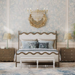 Colleen Upholstered Bed FURNITURE - bed Bramble